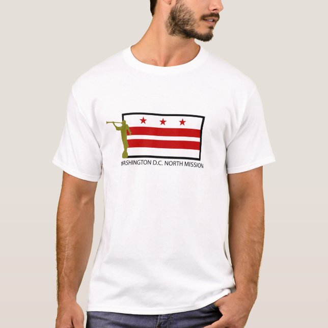 WASHINGTON D.C. NORTH MISSION LDS CTR T-Shirt (Front)