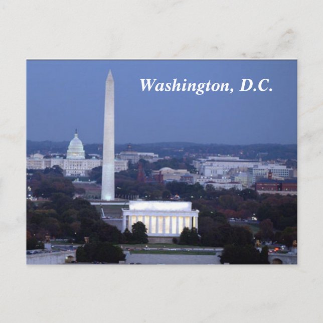 Washington, D.C. Postcard (Front)