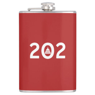 Washington D.C. Pride Hip Flask