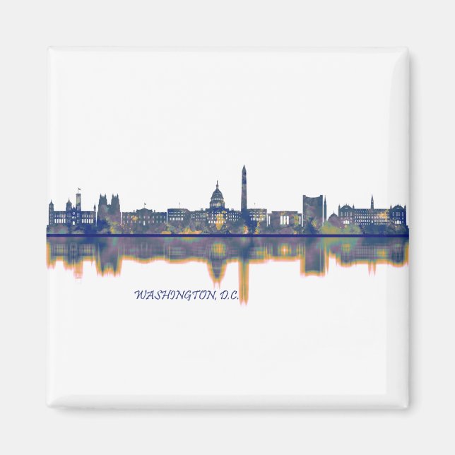 Washington D.C. Skyline Magnet (Front)