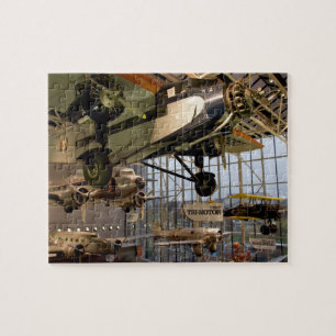 WASHINGTON, D.C. USA. Aircraft displayed in Jigsaw Puzzle