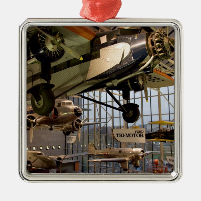 WASHINGTON, D.C. USA. Aircraft displayed in Metal Ornament (Front)