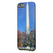 WASHINGTON, D.C. USA. Washington Monument rises Case-Mate iPhone Case (Back Left)