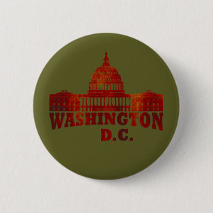 washington dc 2 inch round button