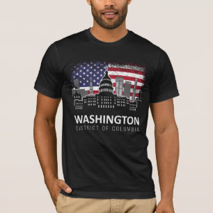 Washington DC American Flag T-Shirt