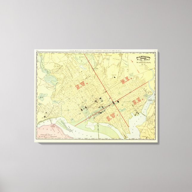 Washington, DC Canvas Print (Front)