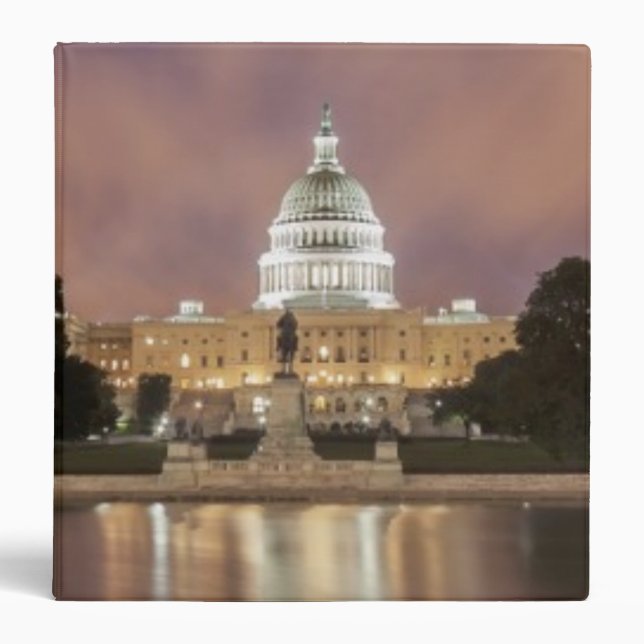Washington DC, Capitol Building Binder (Front)