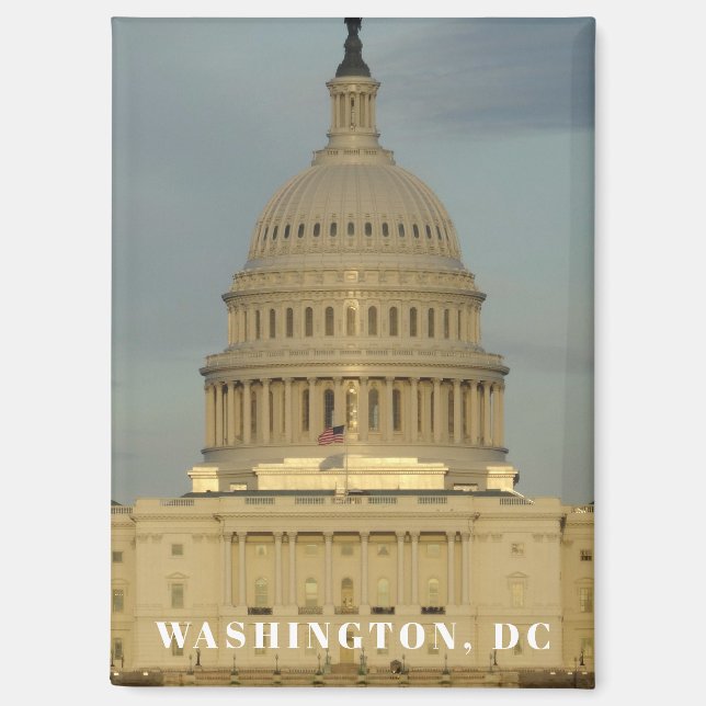 Washington, DC Capitol Building Magnet (Front)