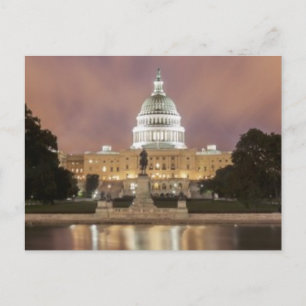 Washington DC, Capitol Building Postcard