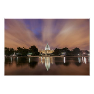 Washington DC, Capitol Building Poster