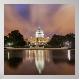 Washington DC, Capitol Building Poster