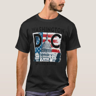 Washington DC Capitol Hill USA Souvenirs  Men Wome T-Shirt