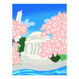 Washington DC Cherry Blossoms Photo Print