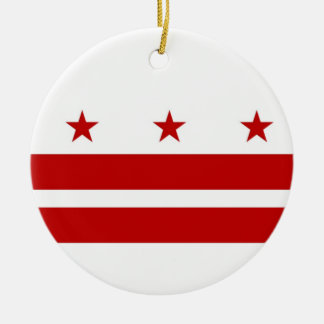 Washington DC Custom Ceramic Ornament