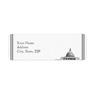Washington DC Destination Return Address