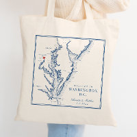 Washington DC Elegant Navy Wedding Welcome