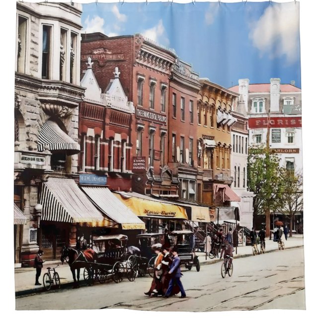 Washington DC - F St.  c1906 (Front)