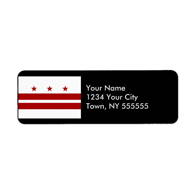 Washington DC Flag (Front)