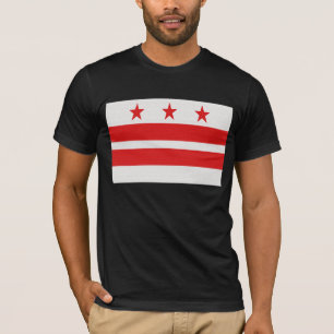 Washington DC Flag - District of Columbia T-Shirt