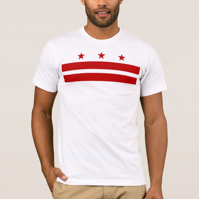 Washington DC Flag T-Shirt (Front)