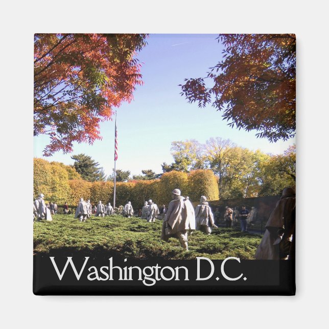 Washington DC Fridge Magnet (Front)