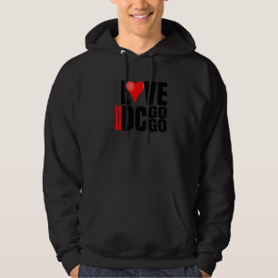 Washington DC I Love Go Go Music  12 Hoodie