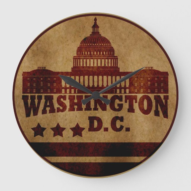 washington dc large clock (Front)