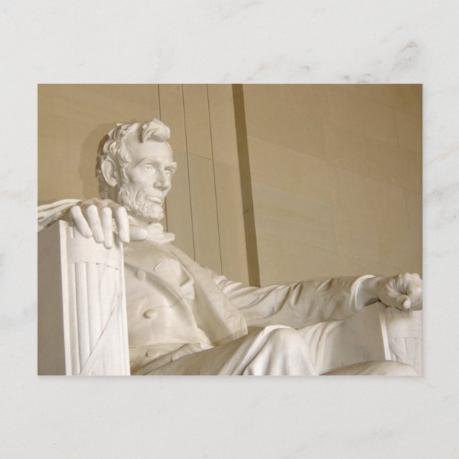Washington, DC, Lincoln Memorial Postcard (Front)