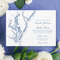 Washington DC Map Elegant Navy Wedding