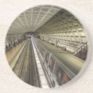 Washington DC Metro Train Station Coaster