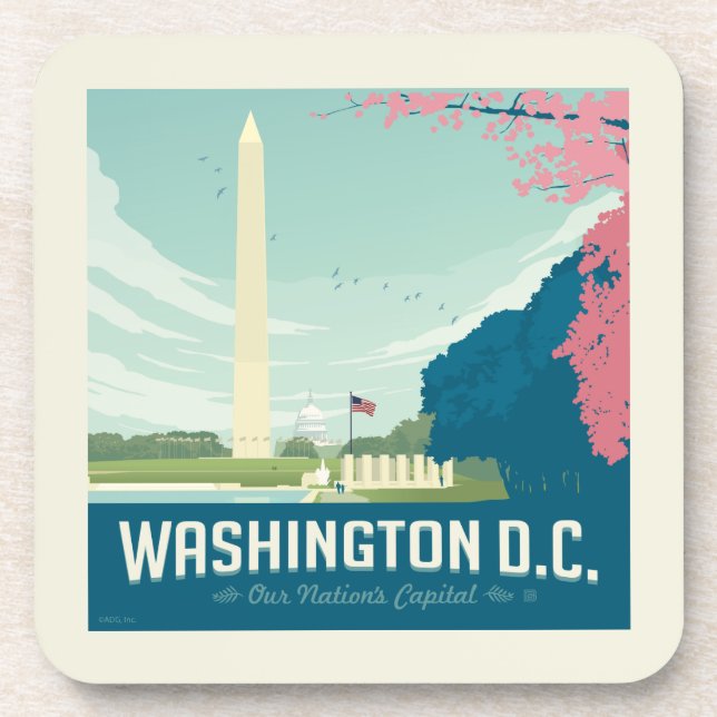Washington DC | Our Nation's Capital Coaster (Front)