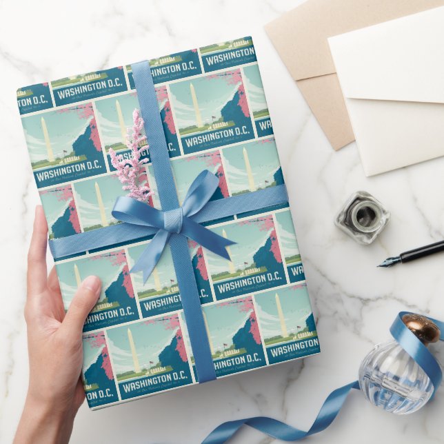 Washington DC | Our Nation's Capital Wrapping Paper (Gifting)