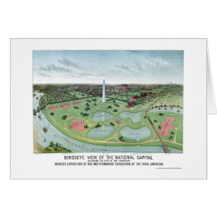 Washington, DC Panoramic Map - 1888