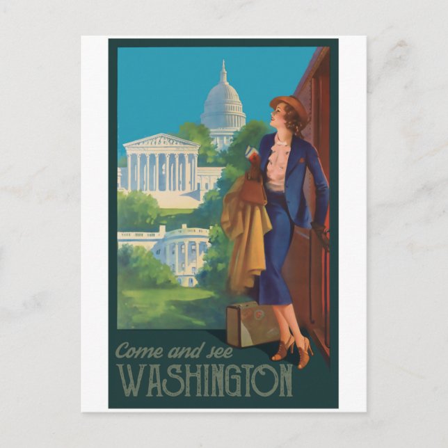 Washington DC Postcard (Front)