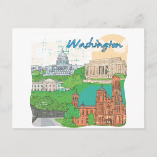 Washington DC Postcard