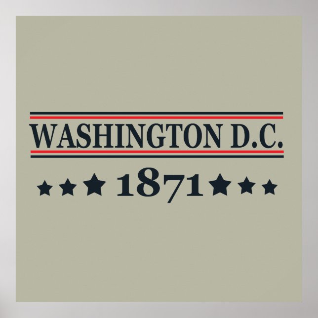 washington dc poster (Front)