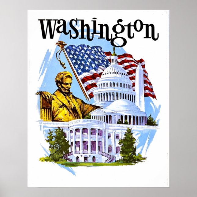 Washington DC poster  (Front)
