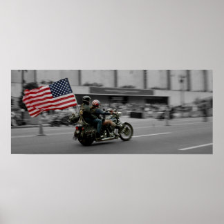 Washington DC Rolling Thunder Biker Rally Poster