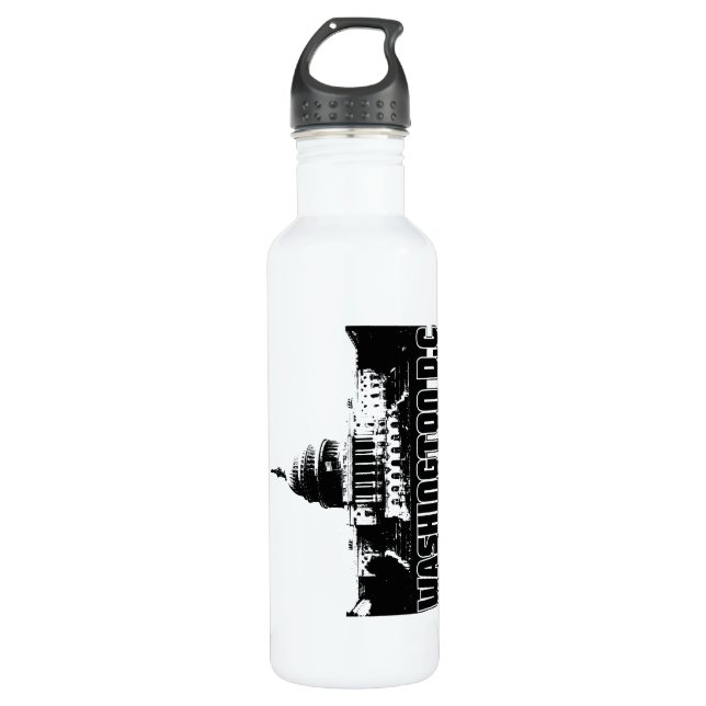Washington DC Skyline 710 Ml Water Bottle (Front)