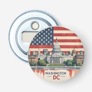 Washington DC Skyline Bottle Opener