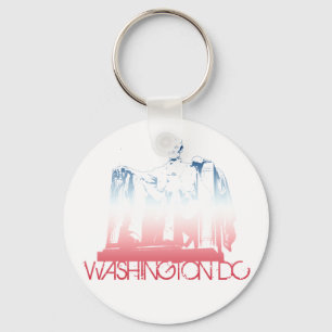Washington DC Skyline Design Keychain