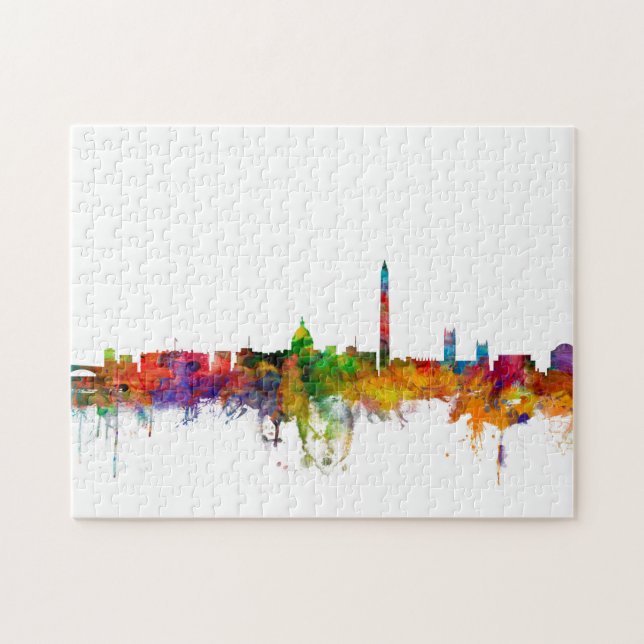 Washington DC Skyline Jigsaw Puzzle (Horizontal)