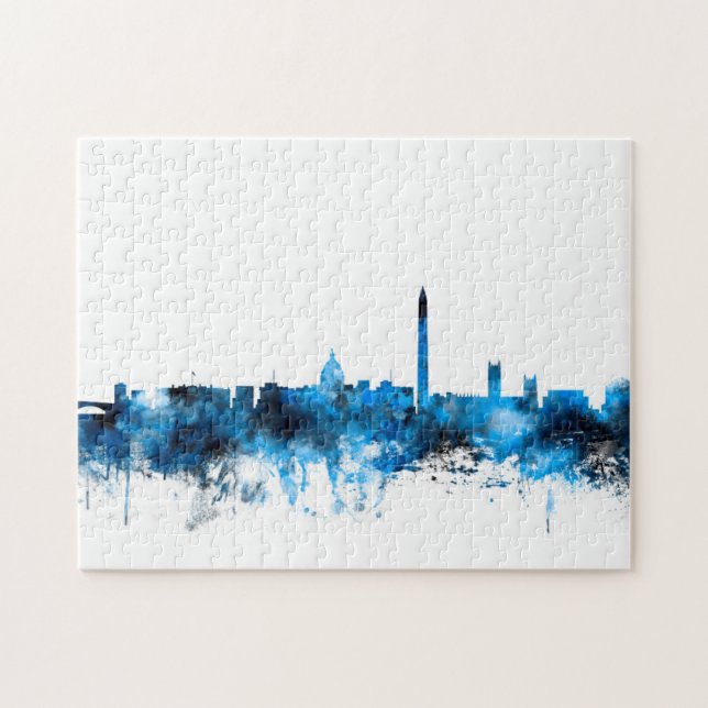 Washington DC Skyline Jigsaw Puzzle (Horizontal)