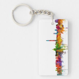 Washington DC Skyline Keychain