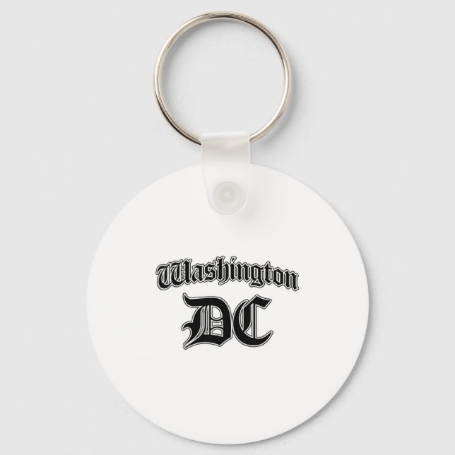 Washington Dc Souvenir  Keychain (Front)