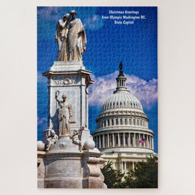 Washington DC. State Capitol. Jigsaw Puzzle (Vertical)