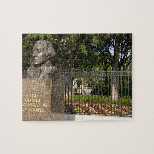 Washington, DC, statue of George Washington, The Jigsaw Puzzle (Horizontal)