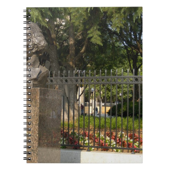 Washington, DC, statue of George Washington, The Notebook (Front)
