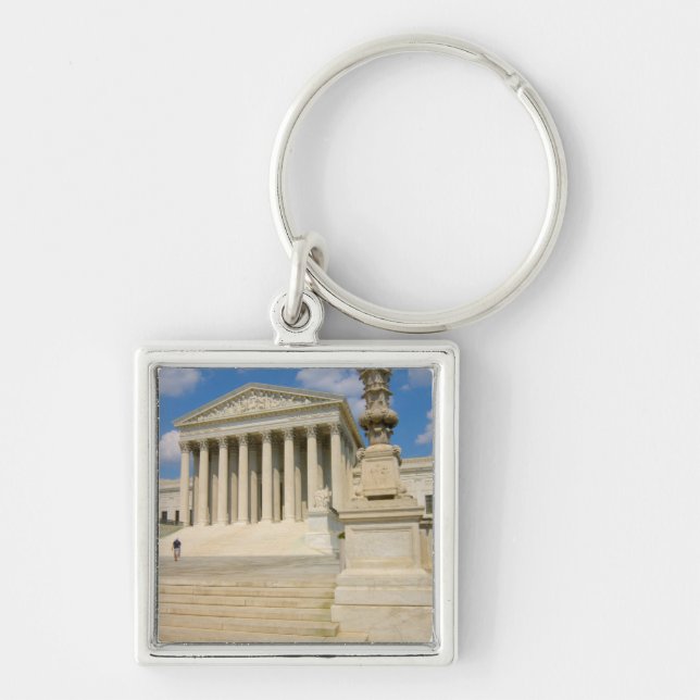 Washington, DC, Supreme Court Building Keychain (Front)