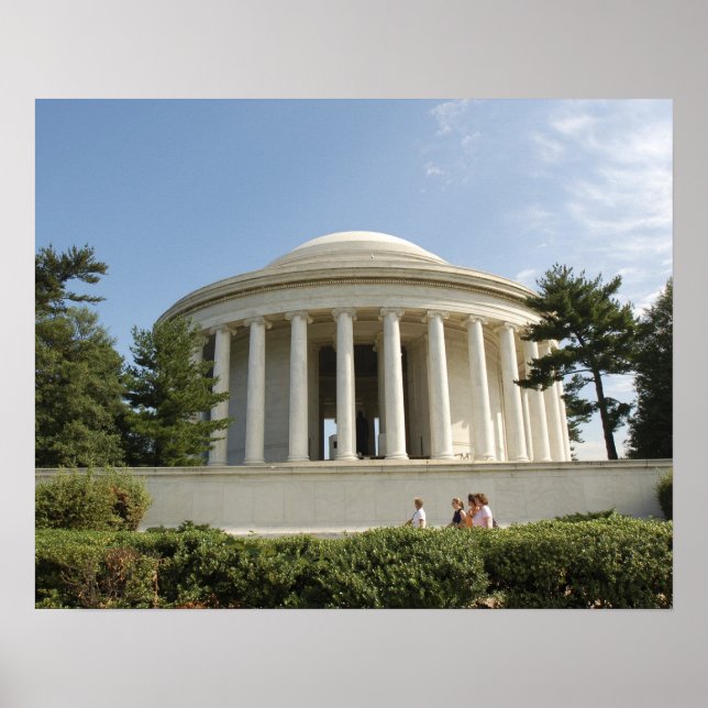 Washington, DC. Thomas Jefferson Memorial Poster (Front)